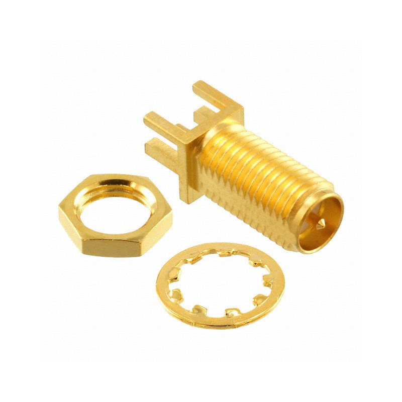 1 pcs : 0732513152 - CONN RPSMA JCK STR 50OHM EDGEMNT