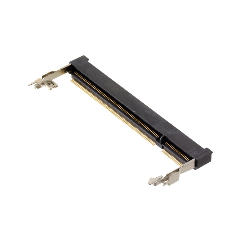 1 pcs : 1717254-4 - CONN SKT SODIMM 200POS R/A SMD