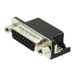 1 pcs : 09562525613 - CONN D-SUB HD RCPT 26P R/A SLDR