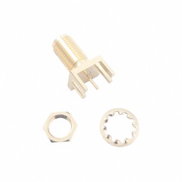 1 pcs : 63012242124506 - REVERSE POLARITY SMA PCB END LAU