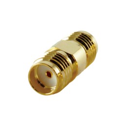 1 pcs : AD-SABSAB-001M - RF ADP SMA JACK TO SMA JACK