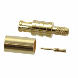 1 pcs : MCX7-P-C-H-ST-CA3 - CONN MCX JACK STR 75 OHM SOLDER