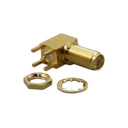 1 pcs : 0732514961 - SMA JACK RA BH RM PCB TH (73251-