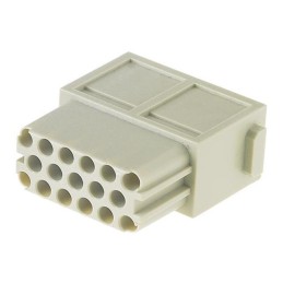 1 pcs : 09140173101 - MODULE FEMALE 17POS CRIMP