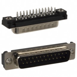 1 pcs : 191-025-123R001 - CONN D-SUB PLUG 25POS PNL MNT