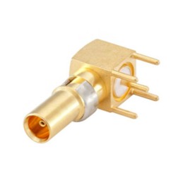 1 pcs : 45K201-400L5 - CONN 1.0/2.3 JACK R/A 50OHM PCB