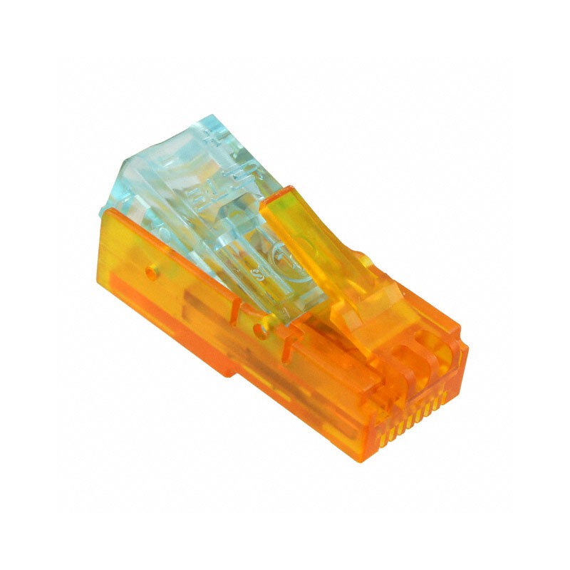 1 pcs : 2213145-2 - CONN MOD PLUG 8P2C UNSHIELDED