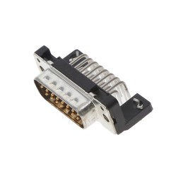 1 pcs : 09662627812 - CONN D-SUB PLUG 15POS R/A SLDR