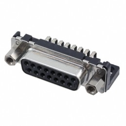 1 pcs : 09662527613 - CONN D-SUB RCPT 15POS R/A SLDR