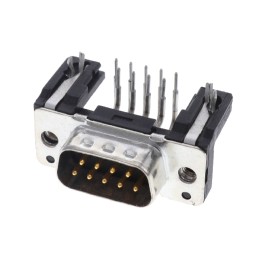 1 pcs : 09661622811 - CONN D-SUB PLUG 9POS R/A SLDR