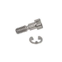 1 pcs : DCJS9-51HLP - DC JACKSCREW 2-56 HEX LP
