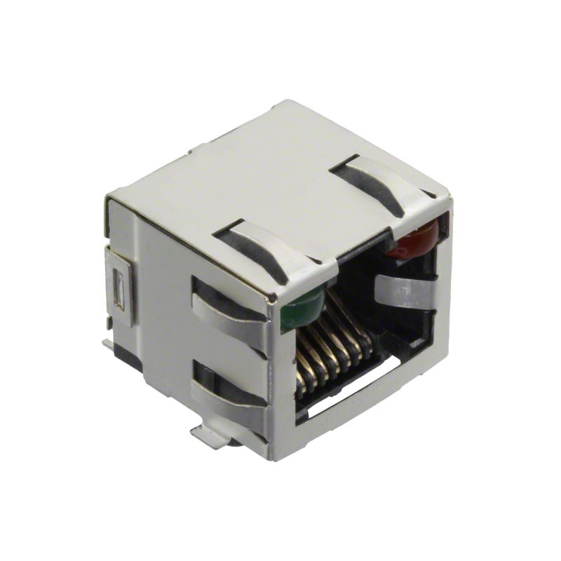 1 pcs : 2-6339191-1 - CONN MOD JACK 8P8C R/A SHIELDED