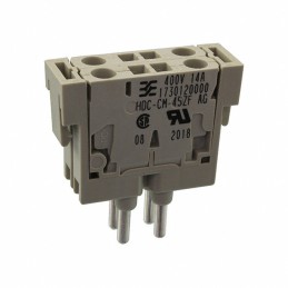 1 pcs : 1730120000 - MODULE MALE 4POS TENSION CLAMP