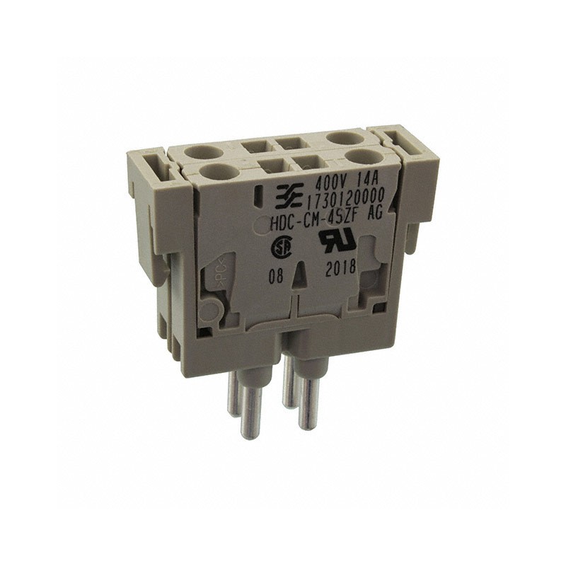 1 pcs : 1730120000 - MODULE MALE 4POS TENSION CLAMP