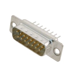 1 pcs : 09670155654 - CONN D-SUB PLUG 15POS VERT SLDR