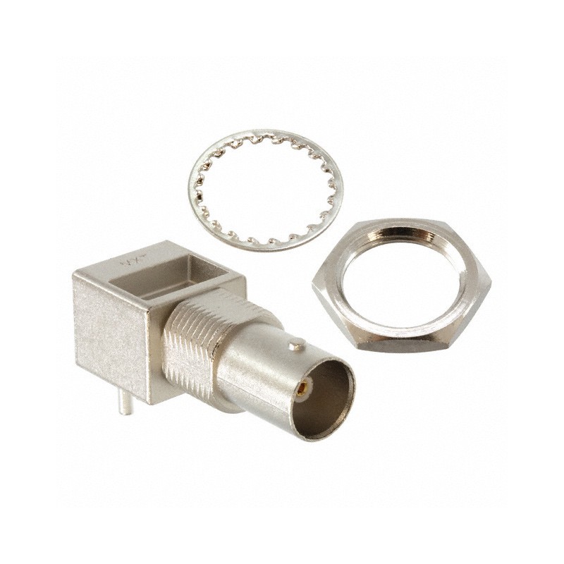 1 pcs : 0731010401 - CONN BNC RCPT R/A 75 OHM PCB