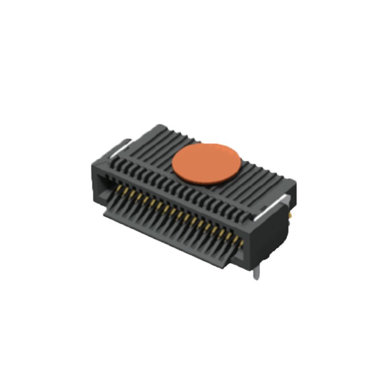 1 pcs : UEC5-019-1-H-D-RA-2-A - CONN SKT 38POS R/A