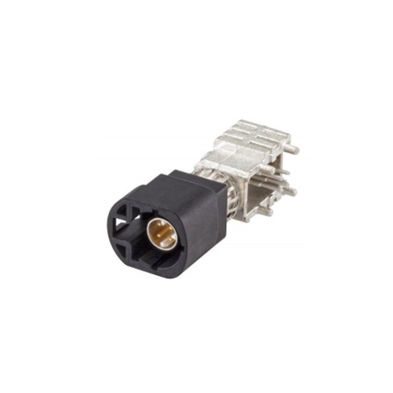 1 pcs : D4S20Y-40MA5-A - CONN HSD FAKRA PLUG R/A 100OHM