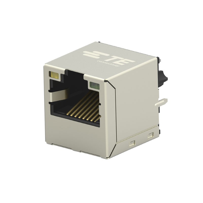 1 pcs : 2301995-3 - CONN JACK 1PORT 100 BASE-T PCB