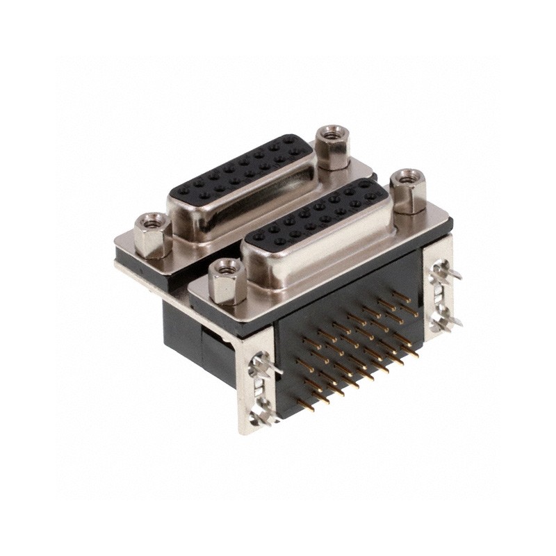 1 pcs : 189-015-513R571 - CONN D-SUB RCPT 15POS R/A SLDR