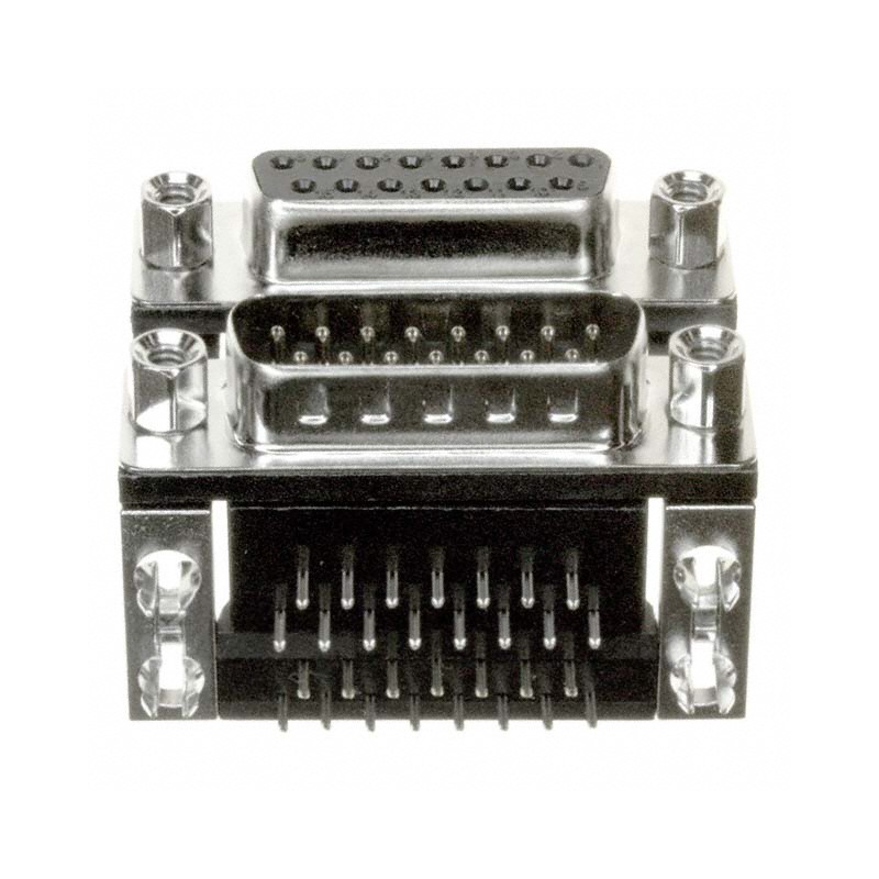 1 pcs : 178-015-313R571 - CONN D-SUB PLUG/RCPT 15P RA SLDR