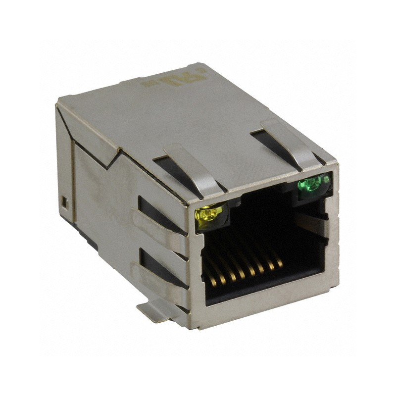 1 pcs : 74980111211 - CONN JACK 1PORT 100 BASE-T SMD