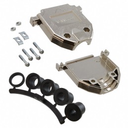 1 pcs : 980-2000-352 - CONN BACKSHELL 25POS 180DEG SHLD