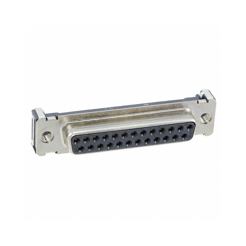 1 pcs : 09553156612741 - CONN D-SUB RCPT 25POS SMD SLDR