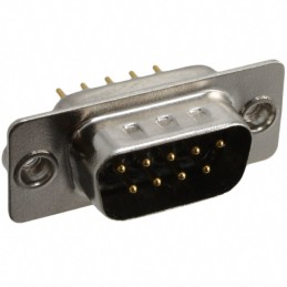 1 pcs : 772-E09-113R001 - CONN D-SUB PLUG 9P PNL MNT SLDR