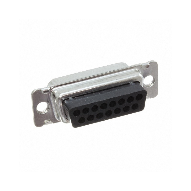 1 pcs : 205164-6 - CONN D-SUB HOUSING PLUG 15POS