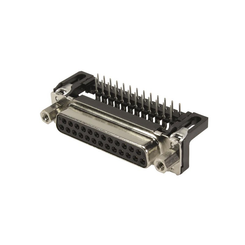 1 pcs : 09663127603 - CONN D-SUB RCPT 25POS R/A SLDR