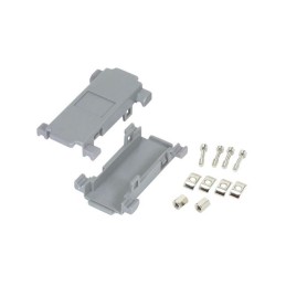 1 pcs : DHP9G - ADPT COVER DB9 GRAY PLASTIC