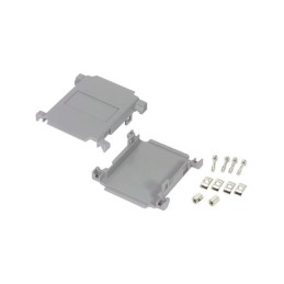 1 pcs : DHP25G - ADPT COVER DB25 GRAY PLASTIC