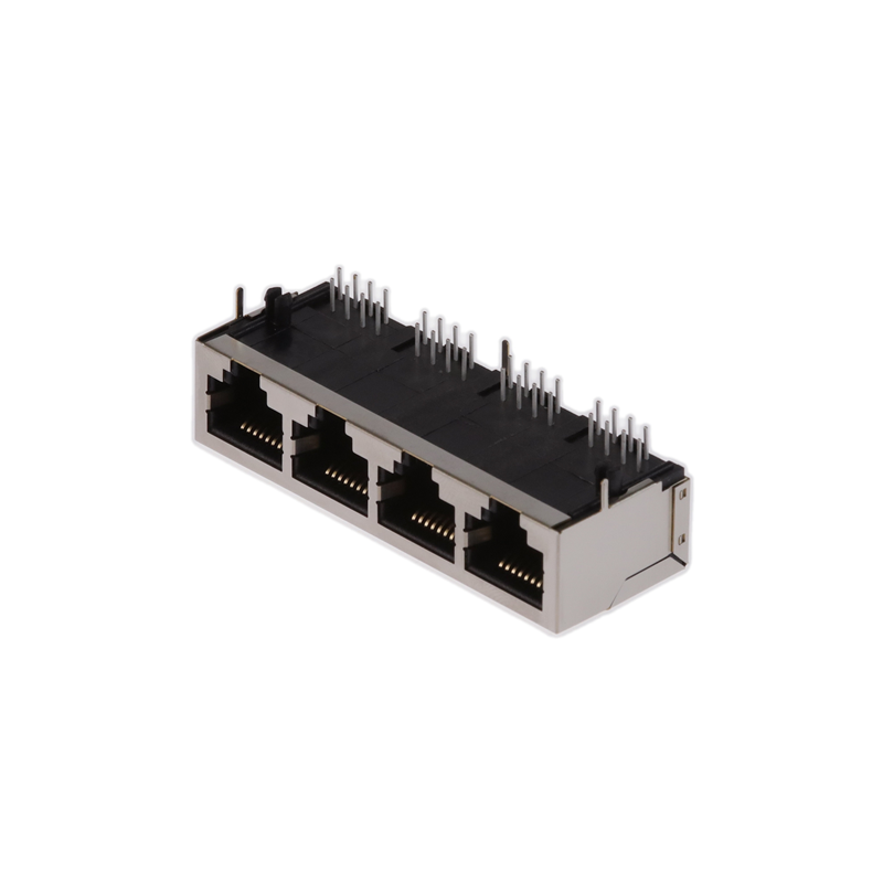 1 pcs : 09455511124 - CONN MOD JACK 8P8C R/A SHIELDED