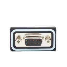 1 pcs : SDF-R09-213L011 - CONN D-SUB RCPT 9POS R/A SLDR