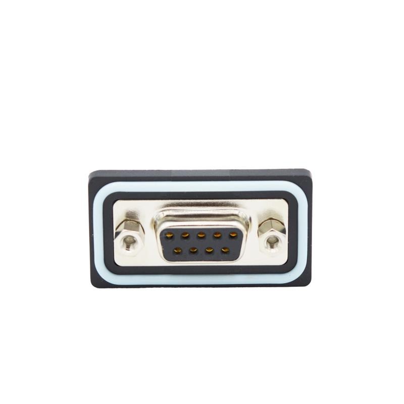 1 pcs : SDF-R09-213L011 - CONN D-SUB RCPT 9POS R/A SLDR