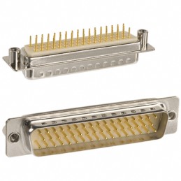 1 pcs : 172-E50-113R021 - CONN D-SUB PLUG 50P PNL MNT SLDR