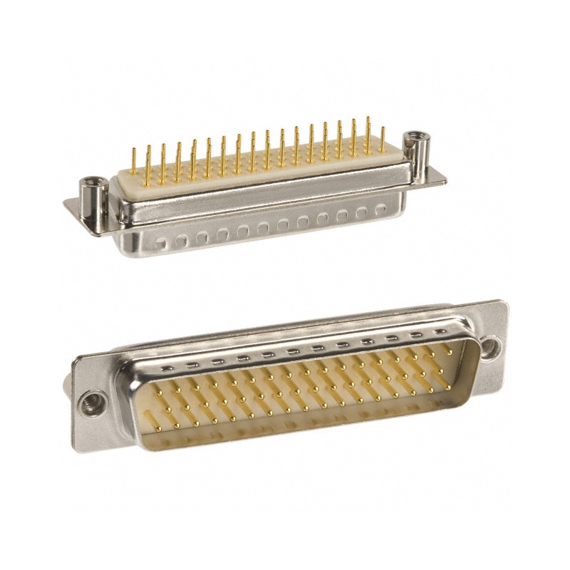 1 pcs : 172-E50-113R021 - CONN D-SUB PLUG 50P PNL MNT SLDR