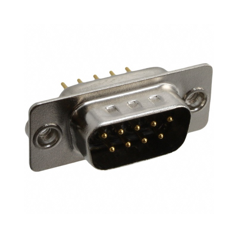 1 pcs : 772-E09-113R011 - CONN D-SUB PLUG 9P PNL MNT SLDR