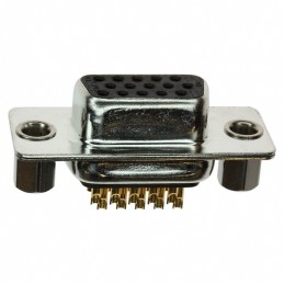 1 pcs : 180-M15-203L021 - CONN D-SUB HD RCPT 15POS PNL MNT