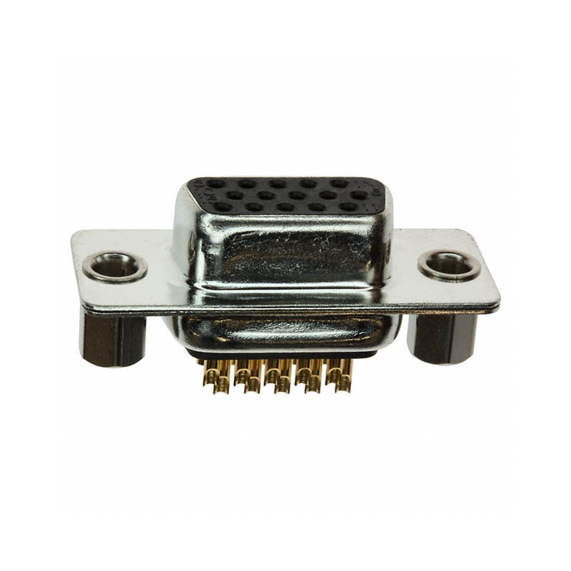 1 pcs : 180-M15-203L021 - CONN D-SUB HD RCPT 15POS PNL MNT