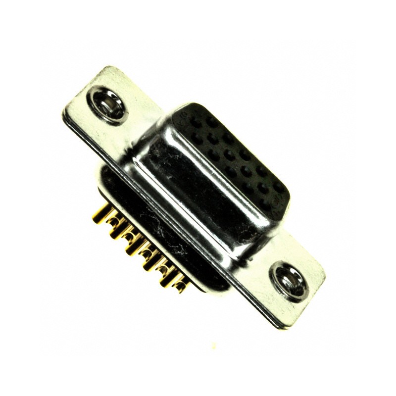 1 pcs : 180-M15-203L011 - CONN D-SUB HD RCPT 15POS PNL MNT