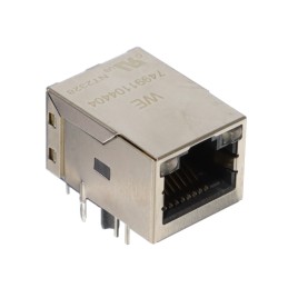 1 pcs : 74991104404 - WE-RJ45LAN INTEGRATED TRANSFORME