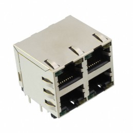 1 pcs : 2041376-2 - CONN MOD JACK 8P8C VERT SHLD