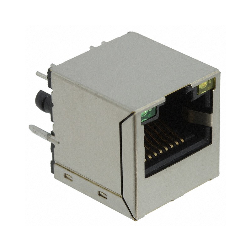 1 pcs : 74990101210 - CONN JACK 1PORT 100 BASE-T PCB