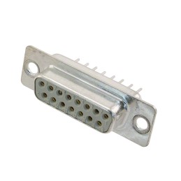 1 pcs : 09670154755 - CONN D-SUB RCPT 15POS VERT SLDR