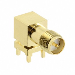 1 pcs : RFCON161202SA6B001 - CONN RP-SMA JACK R/A PCB