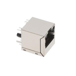 1 pcs : GK3LX-188S1-2.5G-GY1 - MODJACK, 2.5G, VERT MAG GRN/ORG-