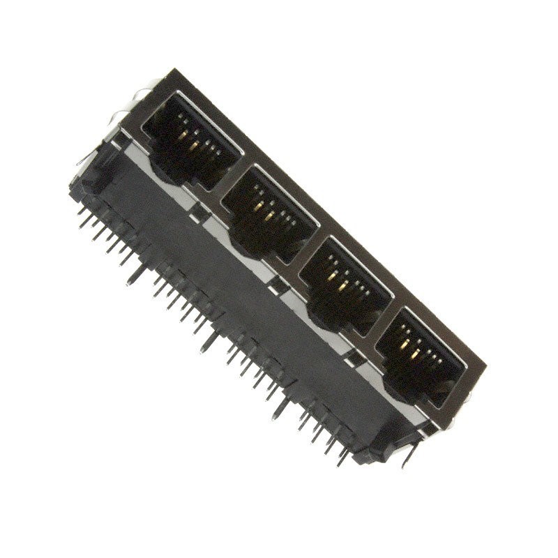 1 pcs : SS71800-041F - CONN MOD JACK 8P8C R/A SHIELDED
