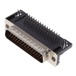 1 pcs : K66X-B44P-N - CONN D-SUB HD PLUG 44P R/A SLDR